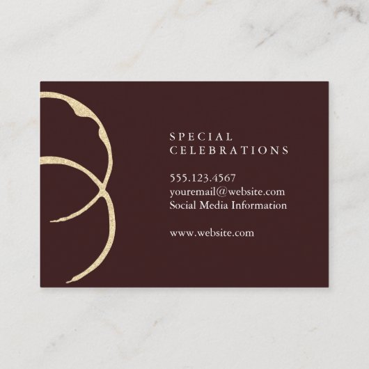 Carte De Visite Tige Chic (Dos)