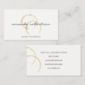 Carte De Visite Tige Chic (Devant / Derrière)