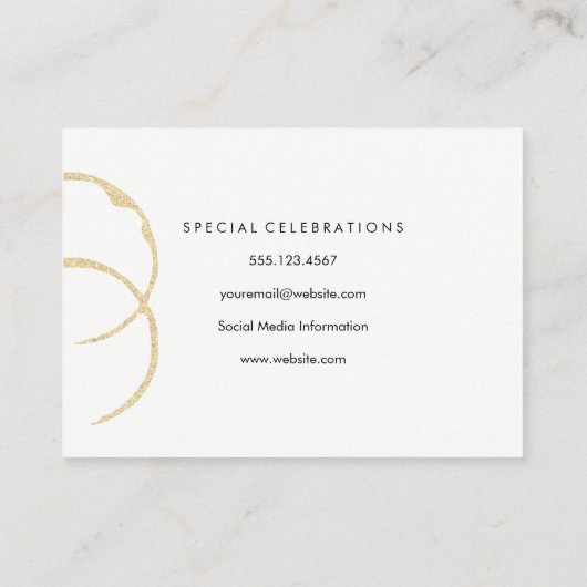 Carte De Visite Tige Chic (Dos)