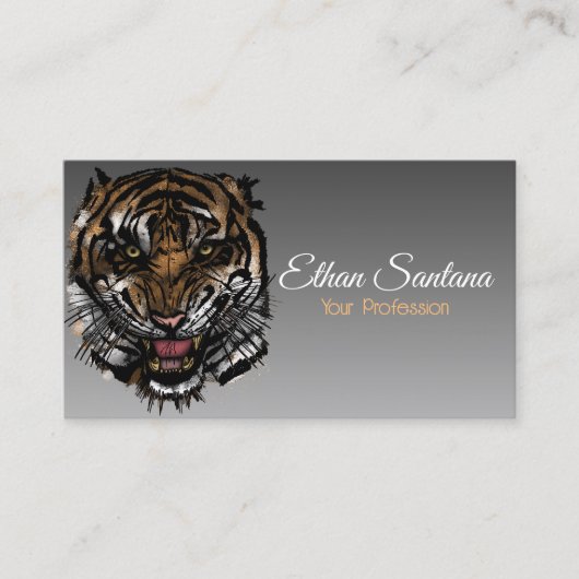 Carte De Visite Tiger (Devant)