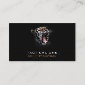 Carte De Visite Tiger, Service de sécurité (Devant)