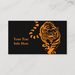 Carte De Visite Tigre