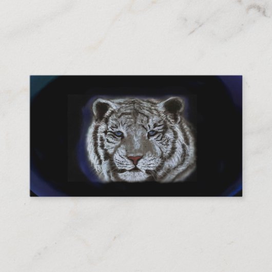 Carte De Visite tigre de totem (Devant)
