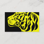 Carte De Visite Tigre jaune (Dos)