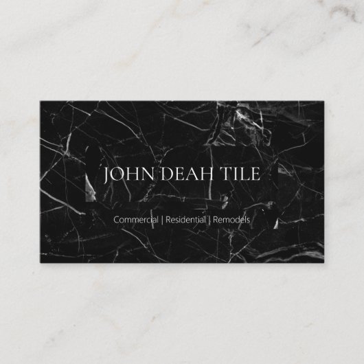 Carte De Visite Tile Business Card (Devant)