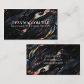 Carte De Visite Tile Business Card (Devant / Derrière)