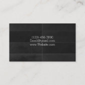 Carte De Visite Tile Business Card (Dos)