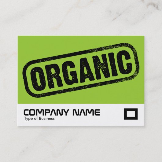 Carte De Visite Timbre organique (Devant)