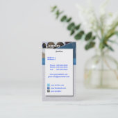 Carte de visite Time Share (Debout devant)