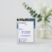 Carte de visite Time Share (Debout devant)