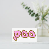 Carte de visite timide (Debout devant)