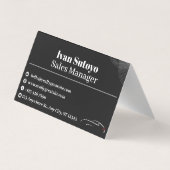 Carte De Visite Timmerman — Automotive Care & Vehicle Enhancement (Dos)