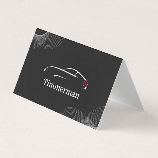 Carte De Visite Timmerman — Automotive Care & Vehicle Enhancement (Devant)
