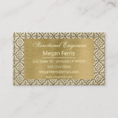 Carte de visite Tin Punch Chic (Dos)