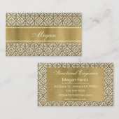 Carte de visite Tin Punch Chic (Devant / Derrière)