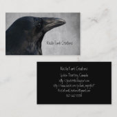 Carte De Visite Tir de charme de Raven (Devant / Derrière)