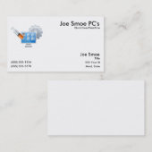 Carte De Visite Tir de PC (Devant / Derrière)