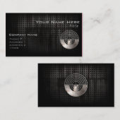 Carte De Visite Tir de sport ; Cool (Devant / Derrière)