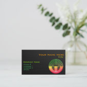 Carte De Visite Tir lisse de sport (Debout devant)