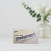 Carte De Visite Tire-bouchon (Debout devant)