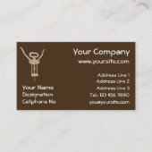 Carte De Visite Tire-bouchon (Devant)