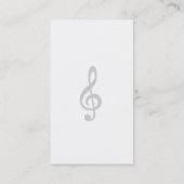 Carte de visite tiré par la main simple de (Dos)