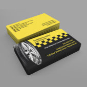 Carte De Visite Tire Service Business Card Template