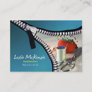 Carte De Visite "Tirette" - cousant, couturière, ouvrière