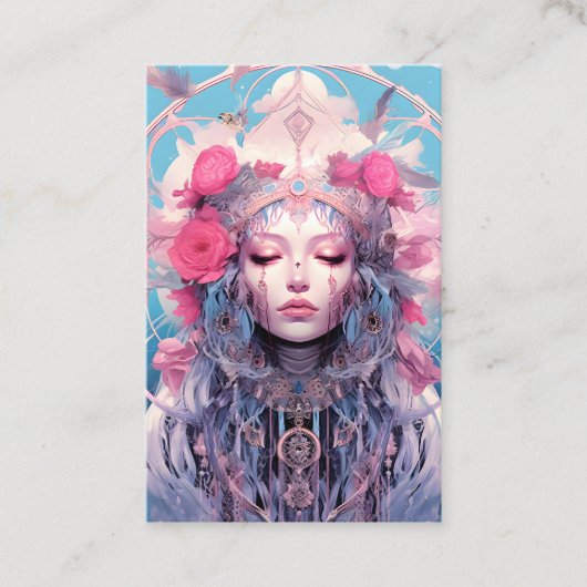 Carte De Visite Tissereau de rêve céleste (Devant)