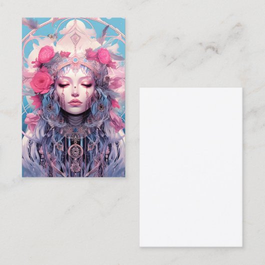 Carte De Visite Tissereau de rêve céleste (Devant / Derrière)