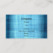 Carte De Visite Tissu bleu fané (Dos)