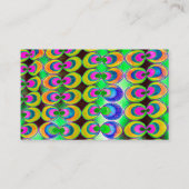 Carte De Visite Tissu Pop Art (Dos)