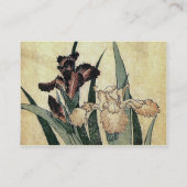 Carte De Visite Tissu Ukiyo-e de Katsushika Hokusai Imprimer : Iri (Dos)