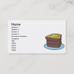 Carte De Visite toast
