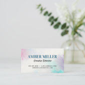 Carte De Visite Toile peinte (Debout devant)