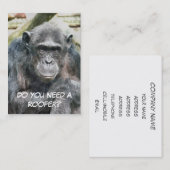 CARTE DE VISITE TOILETTE COMMERCIALE (Devant / Derrière)