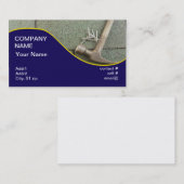 Carte De Visite toit de bardeau (Devant / Derrière)