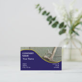 Carte De Visite toit de bardeau (Debout devant)