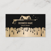 Carte De Visite Toit de lavage à pression professionnel (Devant)