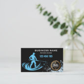 Carte De Visite Toit de lavage à pression professionnel (Debout devant)