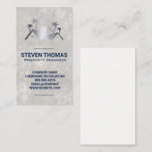 Carte De Visite Toit et arbres | Immobilier (Devant / Derrière)