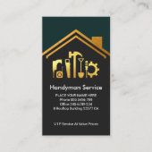 Carte De Visite Toit Gold Building (Devant)