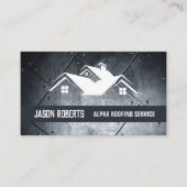 Carte De Visite Toit Handyman Réparation Construction Toit (Devant)