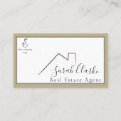 Carte De Visite Toit noir C21 (Devant)