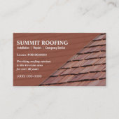 Carte De Visite Toits (Devant)