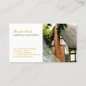 Carte De Visite Toits en chaume PixDezines (Dos)