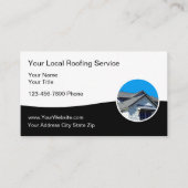 Carte De Visite Toiture cool Et Services À Domicile (Devant)
