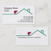 Carte De Visite Toiture et construction (Devant / Derrière)