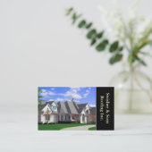 Carte De Visite Toiture ou couverture (Debout devant)