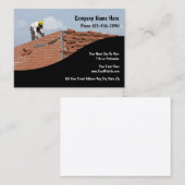 Carte De Visite Toiture Tuiles de construction Grand design (Devant / Derrière)